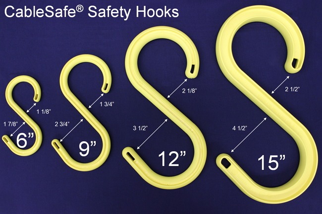 Intrepid Industries  CableSafe Safety Hooks