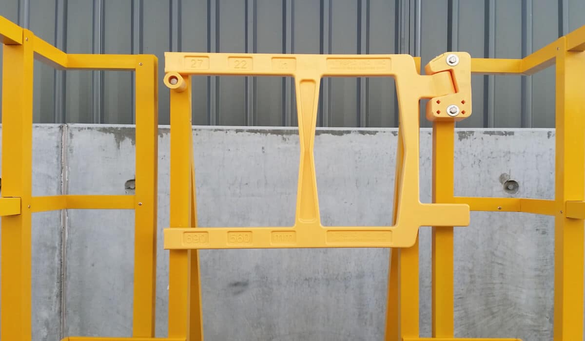 SelfClosing Safety Gates Industrial Safety Gates Intrepid Industries