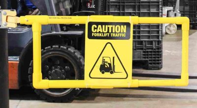Forklift Safety Gate | Warehouse Safety Gate